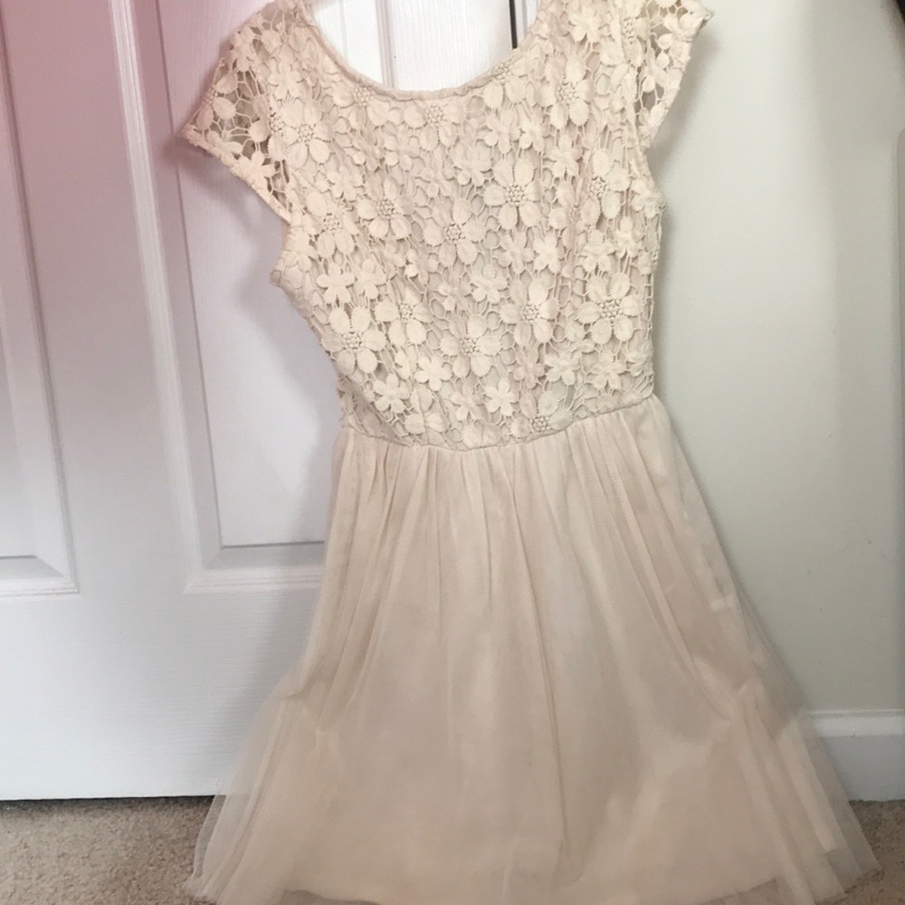 Forever 21 Beige formal dress